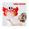 Vicabo Krabbe Seifenblasenmaschine Badespielzeug mit Musik Badespielzeug fur Kinder Игрушка для ванной Crab Bubble Machine с музыкальными игрушками для ванной для детей