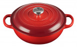 Le Creuset LE CREUSET Br\u00e4ter 22cm kirschrot SIGNATURE rot LE CREUSET бройлер 22см вишнево-красный SIGNATURE