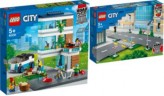 LEGO City 2er Set: Community 60291 Modernes Familienhaus + Town 60304 Strassenkreuzung mit Ampeln Город Набор из 2 предметов: Сообщество 60291 Современный семейный дом + Город 60304 Перекресток со светофором