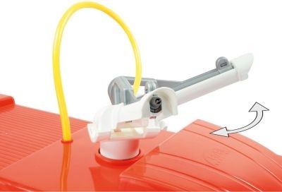 LENA GIGA TRUCKS Feuerwehrauto mit Wasserspritze GIGA TRUCKS пожарная машина с распылителем воды