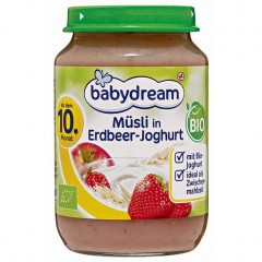 babydream Bio Musli in Erdbeer-Joghurt 190 г
