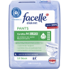facelle diskret Hygiene-Pants Гигиенические подгузники для взрослых super+ Aktiv-Komfort, Размер M 10 шт.