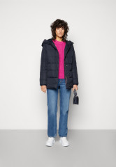 Tommy Hilfiger MODERN WRAP HOODED JACKET Down coat desert sky КУРТКА С КАПЮШОНОМ MODERN WRAP Пуховик небо пустыни