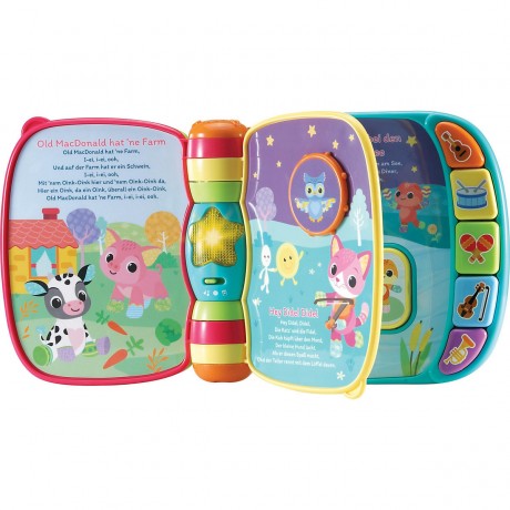 Vtech Mein erstes Liederbuch bunt Мой первый песенник красочный