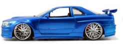 Jada Fast Furious 2002 Nissan Skyline 1:24 Форсаж 2002 Nissan Skyline 1:24