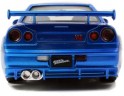 Jada Fast Furious 2002 Nissan Skyline 1:24 Форсаж 2002 Nissan Skyline 1:24