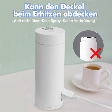 Aoucheni Aoucheni Reise-Wasserkocher Elektrische Tragbarer Wasserkocher Mini 400 ml, Schnellheizfunktion  Aoucheni Travel Kettle Электрический портативный чайник, мини, 400 мл, с функцией быстрого нагрева