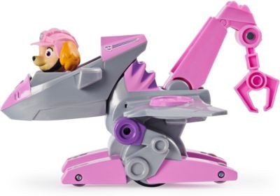 Spin Master PAW Patrol Dino Rescue Skyes Basis Fahrzeug mit Ruckzieh-Mechanismus Базовый автомобиль PAW Patrol Dino Rescue Skye с выдвижным механизмом.