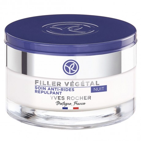 Yves Rocher Filler Vegetal Aufpolsternde Nachtpflege Ночной уход Filler Vegetal Plumping