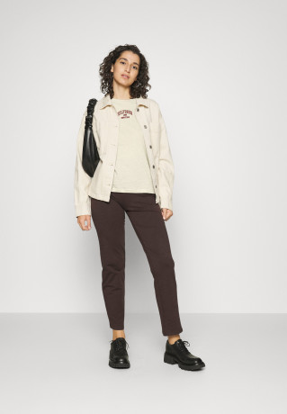 Tommy Hilfiger Long sleeved top white dove heather Топ с длинными рукавами белый голубь вереск