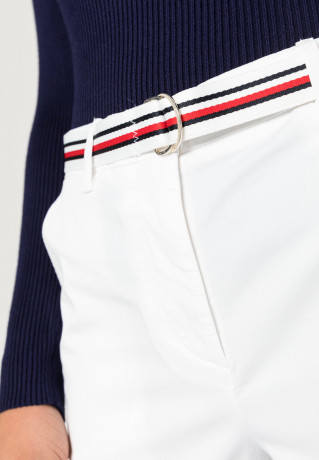 Tommy Hilfiger HAILEY PANT Chinos optic white БРЮКИ HAILEY Брюки чинос оптический белый