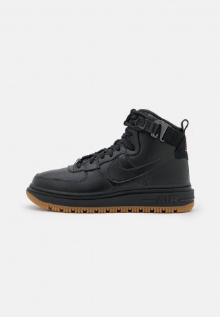 Nike Sportswear AF1 UT 2.0 Sneaker high black/summit white/orange/med brown AF1 UT 2.0 Высокие кроссовки женские черный/саммит белый/оранжевый/средне-коричневый