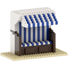 BRIXIES 3D-Bausatz Strandkorb 3D комплект шезлонга