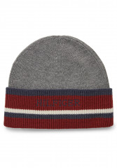 Tommy Hilfiger CORPORATE  Beanie heather grey mix КОРПОРАТИВНЫЙ Шапочка микс вересково-серый