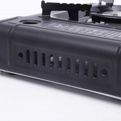 Melody Melody Gaskocher Campingkocher Gasherd Herd Tischkocher Outdoor Portable Campingherd, (1-St., mit Anzundautomatik), 34x25x11 cm (L/B/H)  Газовая плита Мелодия, походная плита, газовая плита, настольная плита, уличная портативная походная плита, (1 