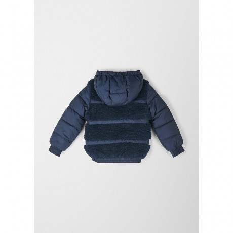 s.Oliver Steppjacke mit Teddy-Plusch Outdoorjacken fur Madchen Стеганая куртка с плюшевыми плюшевыми уличными куртками для девочек