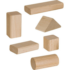 Eichhorn Holzbausteine naturbelassen Строительные блоки из натурального дерева