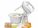 Tristar Tristar Handmixer MX-4152, 200,00 W, mit 5 Leistungsstufen und rotierender 2L Schussel, Weiss Ручной миксер Tristar MX-4152, 200,00 Вт, с 5 уровнями мощности и вращающейся чашей объемом 2 л, белый