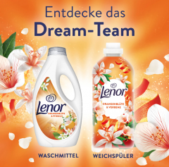 Lenor Weichspuler Orangenblute &amp; Verbene 71 WL, Кондиционер для белья с ароматом цветков апельсина и вербены, 71 загрузка (1596мл)