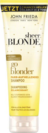 Sheer Blonde Go Blonder Farb-Aufhellend, Шампунь для Бережного Осветления Волос без Аммиака с экстрактом Цитрусовых Фруктов250 мл