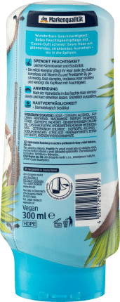 Balea (Балеа) Spulung Feuchtigkeit Питательный Кондиционер-Ополаскиватель для Волос с Ароматом кокоса, 300 мл