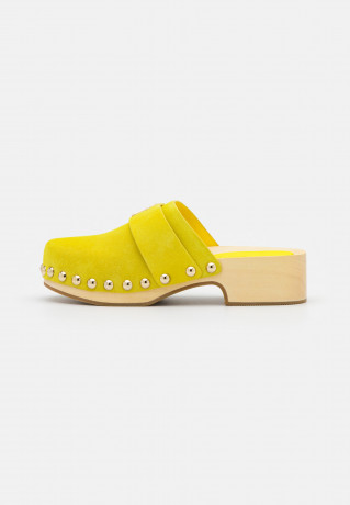 Tommy Hilfiger Clogs vivid yellow засоряет ярко-желтый