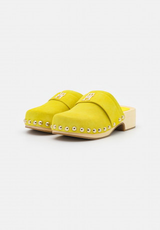 Tommy Hilfiger Clogs vivid yellow засоряет ярко-желтый