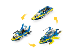 Lego Detektivmissionen der Wasserpolizei Детективные миссии водной полиции