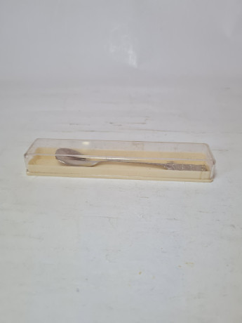 Ложка для сахара винтажная Speculum Plate Holland в упаковке, 11,5 см, Голландия, 1960-70гг.