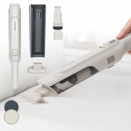 Klarstein Klarstein Akku-Hand-und Stielstaubsauger Larma Handheld Handstaubsauger, 120 W, beutellos Grau Беспроводной ручной и стержневой пылесос Klarstein Ручной пылесос Larma, 120 Вт, без мешка