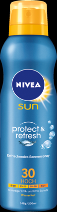 NIVEA SUN Спрей для загара Protect и Refresh LSF 30, 200 мл