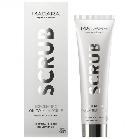 MADARA Exfoliating Oil-To-Milk Scrub Отшелушивающее масло для молочного скраба