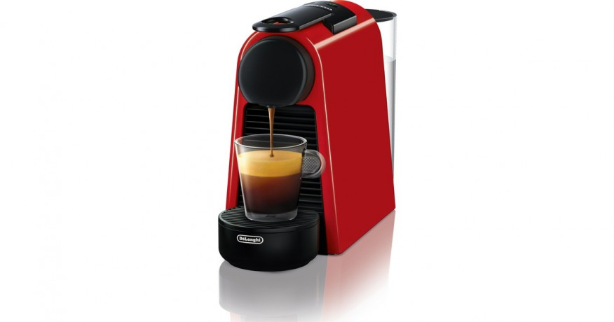 DeLonghi DeLonghi Nespresso Essenza Mini EN85.R, Kapselmaschine rot  rot DeLonghi Nespresso Essenza Mini EN85.R, капсульная машина красный