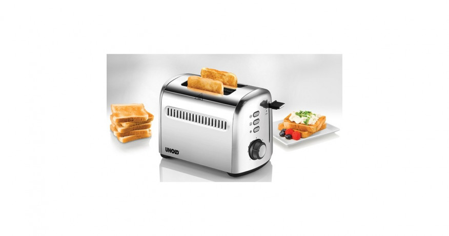 Unold Unold 2er-Toaster Retro edelstahl, 950 Watt, fur 2 Scheiben Toast edelstahl Тостер Unold 2-местный ретро из нержавеющей стали, 950 Вт, на 2 ломтика тостов
