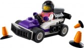 LEGO 2er Set: 30589 Go-Kart-Fahrer - Polybag + Polybag 30570 Luftkissenboot fur Tierrettung Набор из 2 предметов: 30589 Водитель картинга — полиэтиленовый пакет + полиэтиленовый пакет 30570 Судно на воздушной подушке для спасения животных