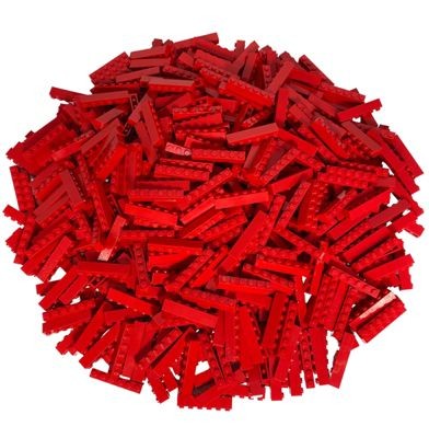 LEGO LEGO 1x6 Steine Rot - 50 Stuck - Red bricks 3009 LEGO 1x6 кирпичи красные - 50 штук - Красные кирпичи 3009