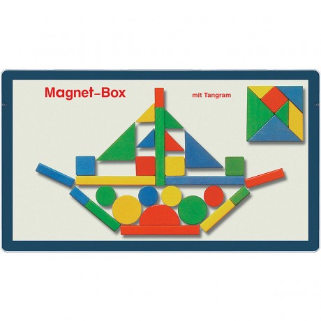 Magnetspiele Magnetbox Tangram Танграм на магнитной коробке