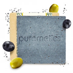 puremetics Peelende Duschseife Olive Mohn  Отшелушивающее мыло для душа Olive Poppy