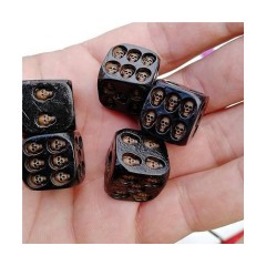 Vicabo Wurfel Totenkopf-5tlg Wurfelspiele fur Kinder Кости черепа 5 частей Игры в кости для детей