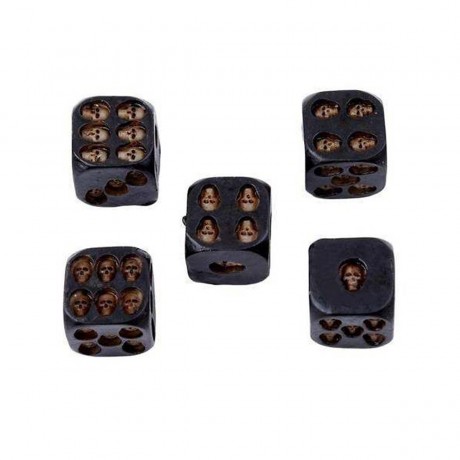 Vicabo Wurfel Totenkopf-5tlg Wurfelspiele fur Kinder Кости черепа 5 частей Игры в кости для детей