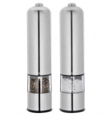 Cilio Cilio Elektr. Pfeffer- und Salzmuchle BERGAMO silber Электрический миксер для перца и соли Cilio BERGAMO