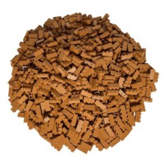 LEGO LEGO 1x3 Steine Nougat - 1000 Stuck - Nougat brick mix Кубики LEGO 1x3 Nougat - 1000 штук - Смесь кирпичиков Nougat