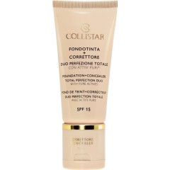 Collistar (Коллистар) Teint Foundation База для макияжа + Concealer Консилер Total Perfection Duo, Nr. 6 Sun / 31,50 мл