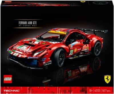 LEGO LEGO Technic 42125 Ferrari 488 GTE “AF Corse 51” LEGO Technic 42125 Ferrari 488 GTE «AF Corse 51»