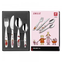 Zwilling Zwilling Kinderbesteck Emilie Kinderbesteck 4-tlg. Детские столовые приборы Zwilling Детские столовые приборы Emilie из 4 предметов.