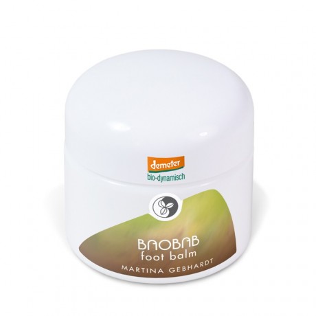 Martina Gebhardt Naturkosmetik Baobab Foot Balm 50ml  Баобаб Бальзам для ног 50мл