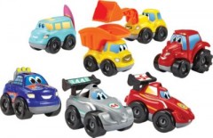 ecoiffier Ecoiffier Spielzeugautos mit Tauschkarosserie Игрушечные машинки со сменным кузовом Ecoiffier