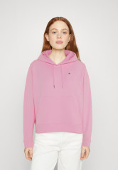 Tommy Hilfiger 1985 MODERN HOODIE Hoodie iconic pink 1985 MODERN HOODIE Толстовка с капюшоном культовый розовый