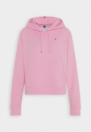 Tommy Hilfiger 1985 MODERN HOODIE Hoodie iconic pink 1985 MODERN HOODIE Толстовка с капюшоном культовый розовый