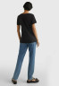 Tommy Hilfiger SLUB V-NECK Basic T-shirt black SLUB V-NECK Базовая футболка черный